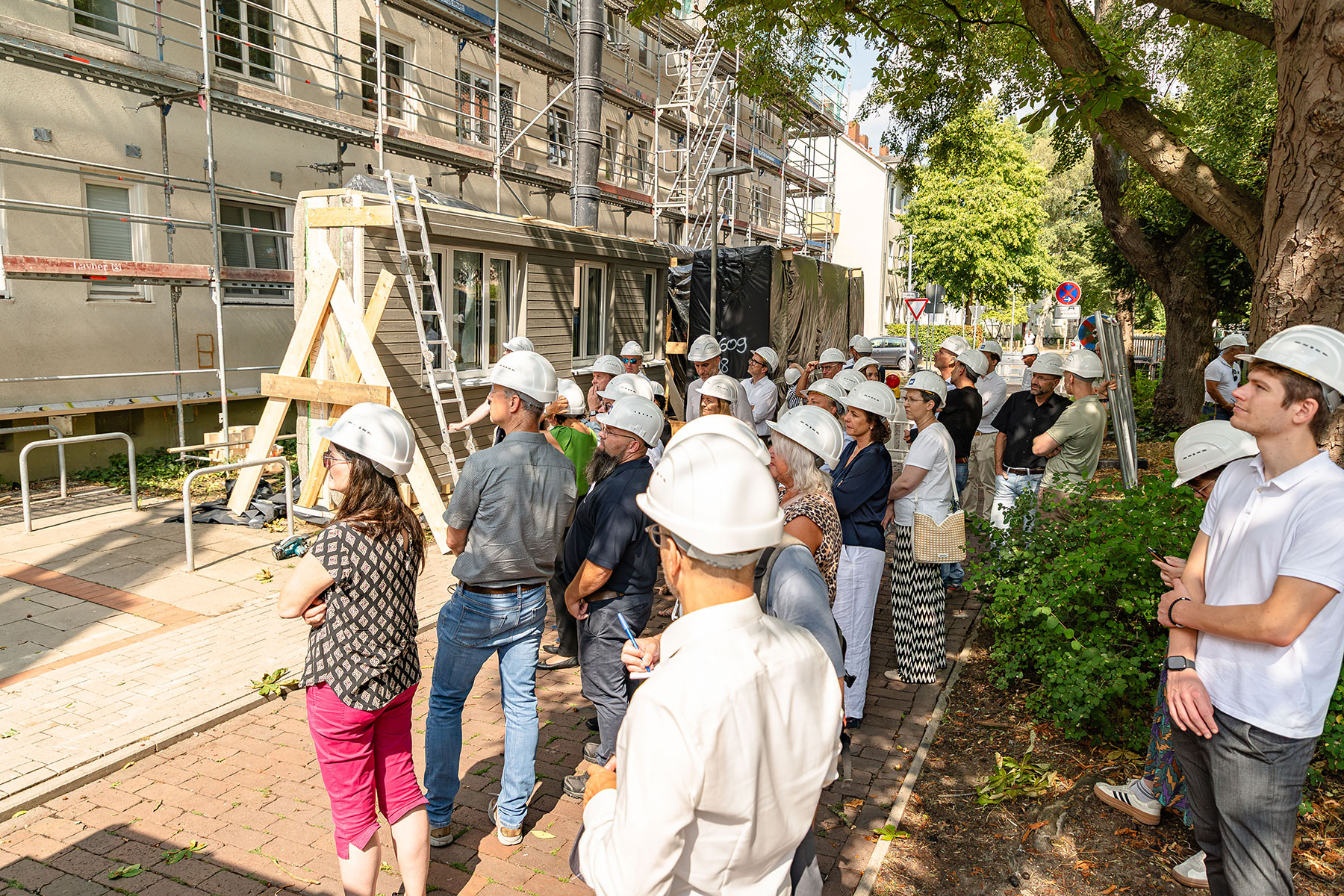 Pressetermin Serielle Sanierung Pagelsdorffweg