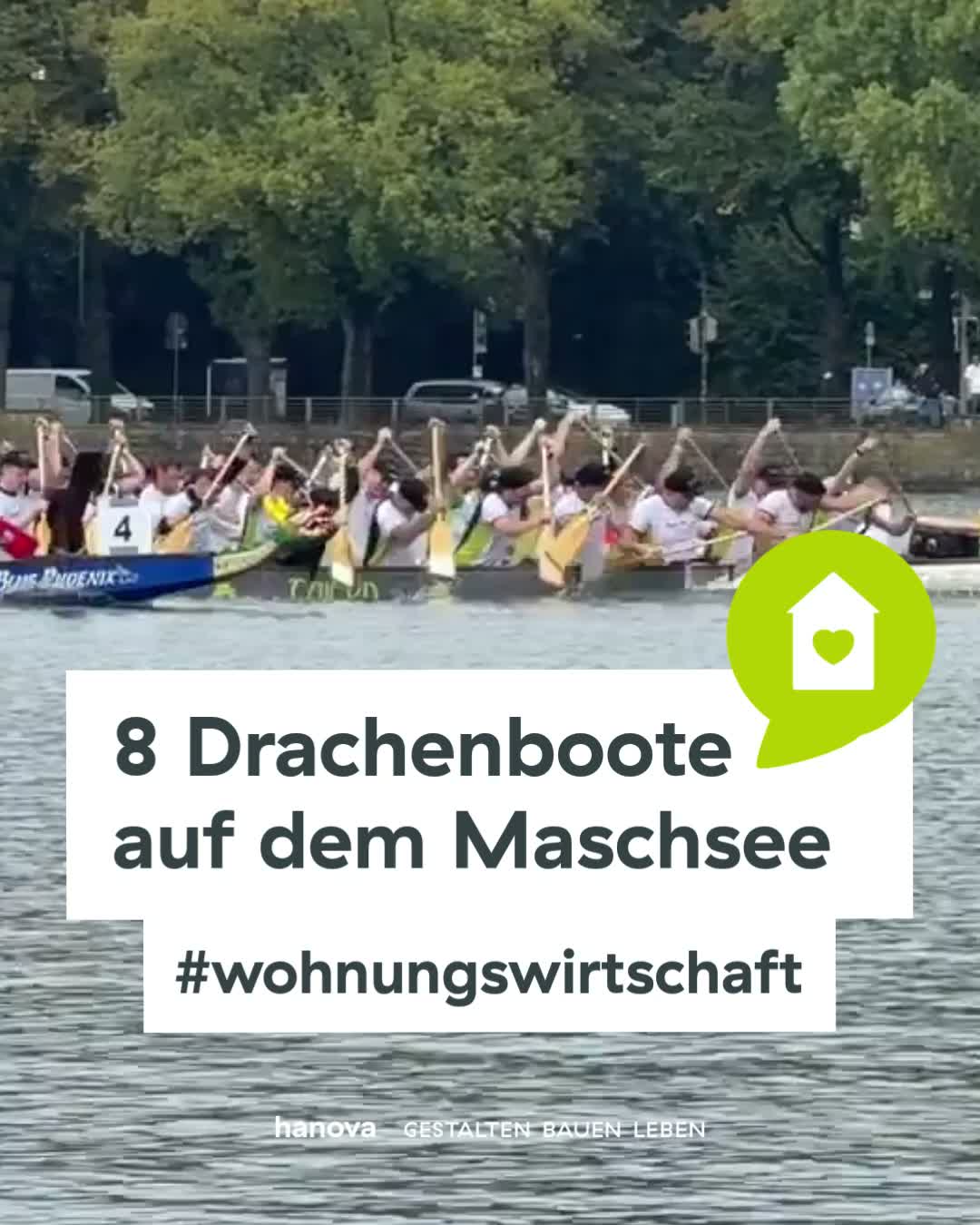 #drachenbootregatta — Wolkenbruch & Schallgeschwindigkeit auf dem Maschsee in Hannover. 💪

Nass geworden wären wir sowieso. 🙃Dass es bei der Drachenbootregatta der Wohnungswirtschaft am Freitag teilweise wie aus Eimern geschüttet hat, machte den Tag aber noch unvergesslicher. 

8 Teams mit insge…
