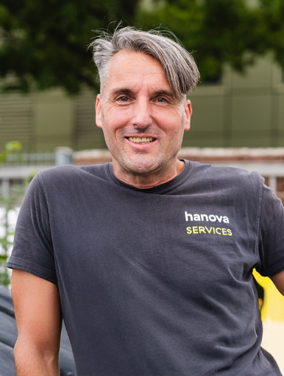 Porträt Mitarbeiter hanova SERVICES