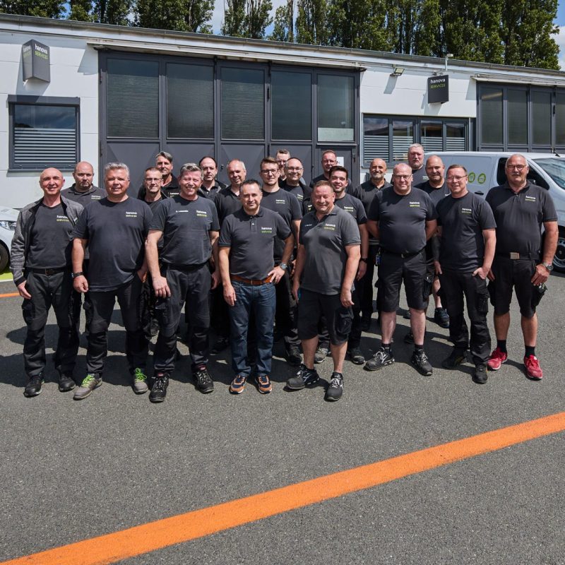 Teamfoto Hausmeisterservice