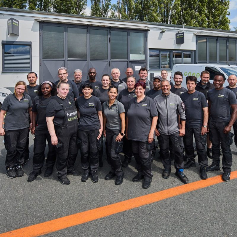 Teamfoto Reinigungsservice